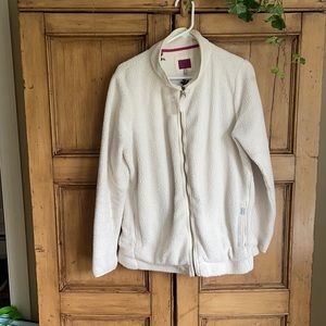 Joules cream colored fleece jacket!